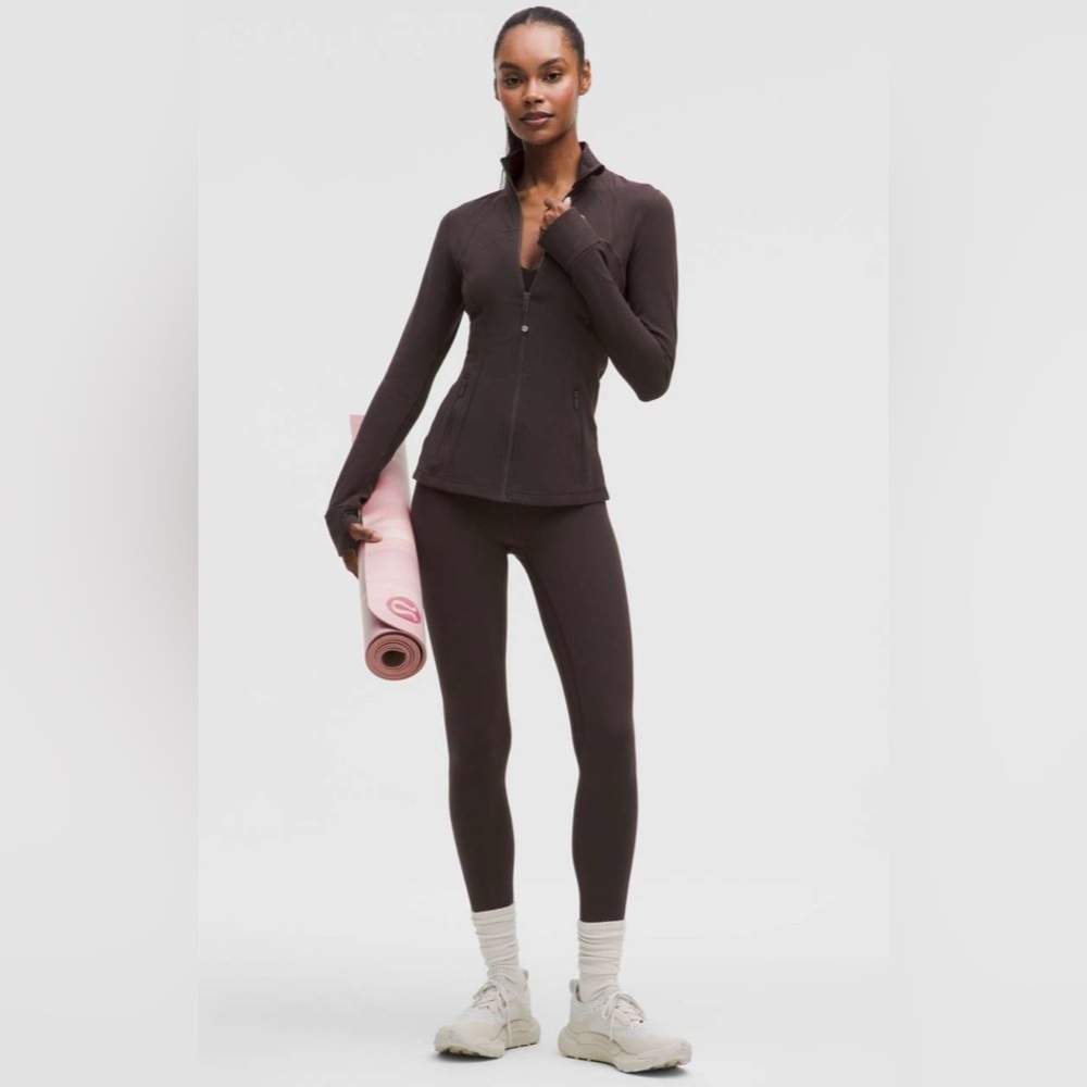 SOLD Lululemon Set sequoia Nulu define jacket align leggings 25” size 6